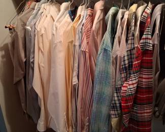 So many Men's Dress Shirts!