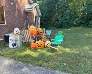 Halloween blowmolds