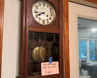 East Lake style wall clock