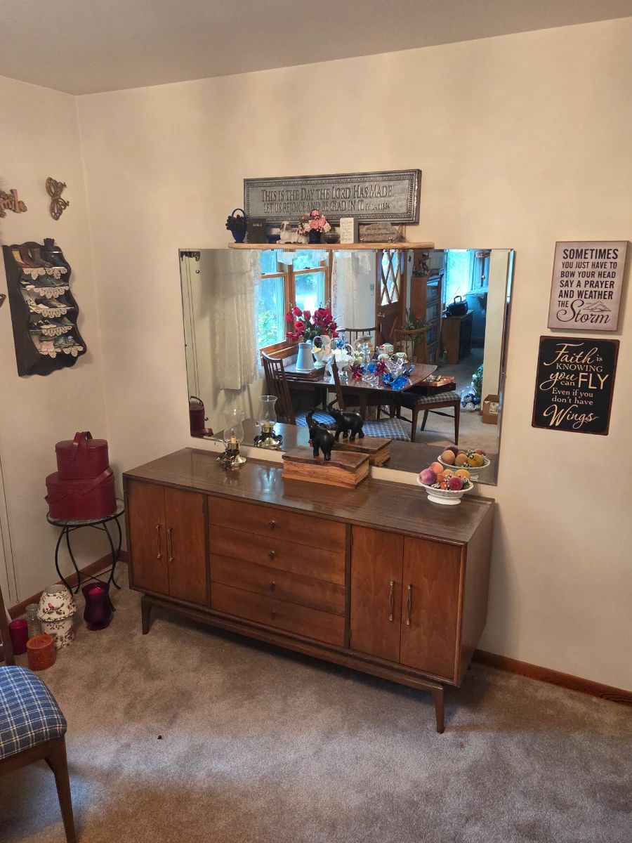 Keller Mid-Century Walnut Credenza