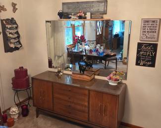 Keller Mid-Century Walnut Credenza
