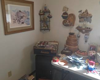 Books, decor