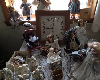Sessions clock misc dolls