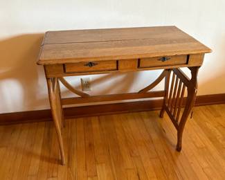 Solid wood desk or writing table