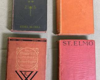 Four Vintage Books  St Elmo and others