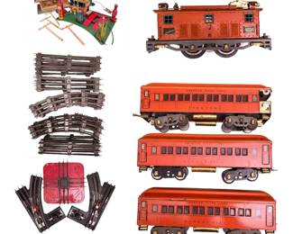 American Flyer Lines Ogauge tinplate train set