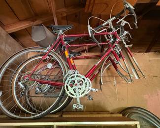Three Rebel Professional Road Bicycles
