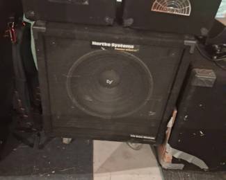 Speakers and amps!