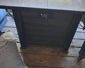 gas firepit!