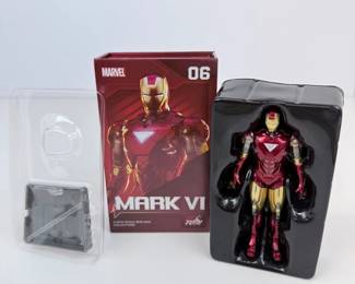 Lot 140 Lot 140 ZD Toys Marvel Iron Man Mark VI 06 MK27 4 Scale Figure