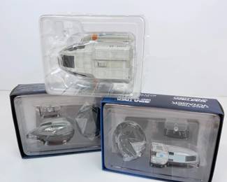Lot 158 S Lot 158 Star Trek DieCast Replica Models Shuttlecraft Goddard Shuttlecraft Chaffee