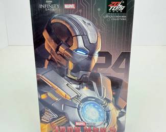 Lot 111 S Lot 111 ZD Toys Marvel Avengers Iron Man Infinity Saga Mark 24 XXIV MK24 Ironman Toy A