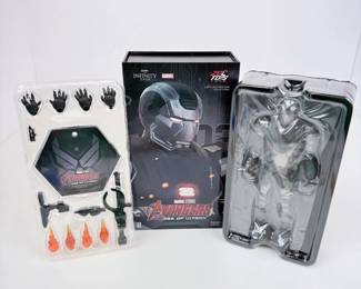 Lot 112 S Lot 112 ZD Toys Marvel Infinity Saga Age of Ultron Iron Man Mark 2 Suit II Action Figu