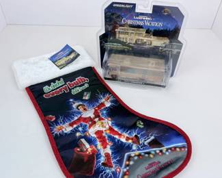 Lot 141 Lot 141 National Lampoons Christmas Vacation Clark Griswold Christmas Stocking and DieC