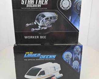Lot 167 S Lot 167 Star Trek Discovery Worker Bee and Lower Decks Shuttlecraft Yosemite Official