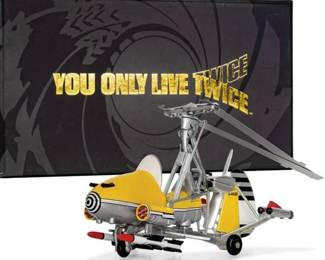 Lot 136 Lot 136 Little Nellie Gyrocopter Yellow James Bond 007 You Only Live Twice 1967 Movie Di