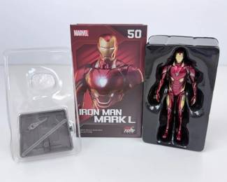 Lot 139 Lot 139 ZD Toys Marvel Iron Man Mark L 50 MK27 4 Scale Figure