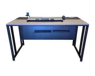 Lot 034 Lot 34 55 Inch Computer Desk Home Office Desk Writing Table for Workstation Wood Metal
