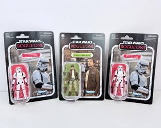 Lot 082 S Lot 82 Kenner Star Wars Rogue One Action Figures Set of 3 Captain Cassian Andor and Im