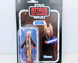 Lot 081 S Lot 81 Kenner Star Wars Attack of the Clones Shaak Ti Action Figure