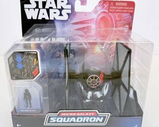 S Lot #131 - Star Wars Micro Galaxy Squadron - SPECIAL FORCES TIE FIGHTER #0107 4”x 4”