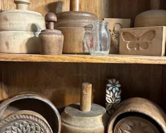 Wood butter molds
