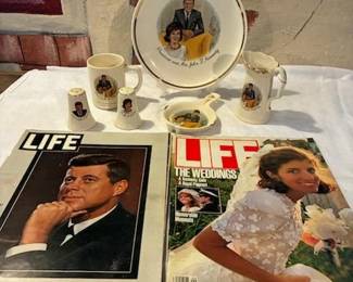 JFK and Jackie memorabilia