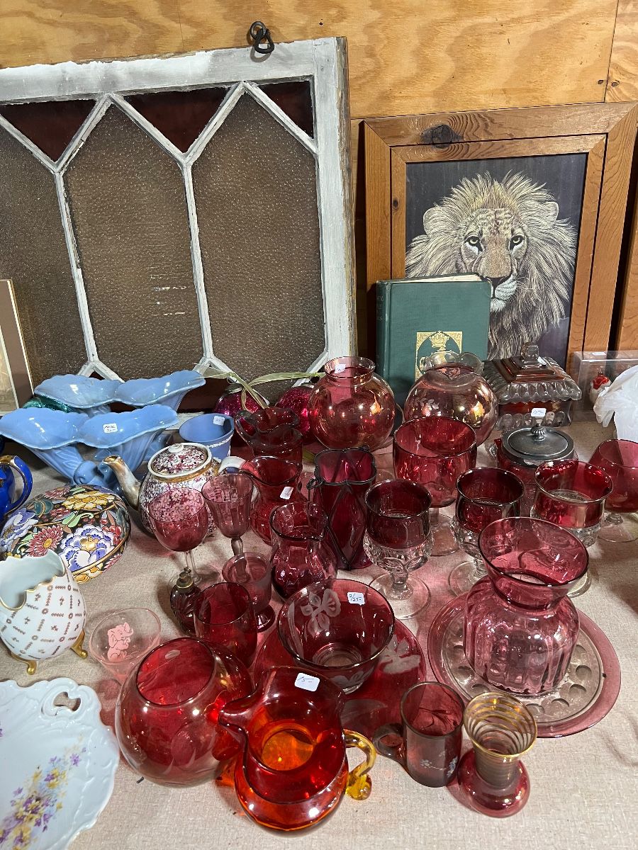 Cranberry glass