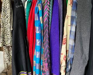 Pendleton and vintage,shawls and sweaters