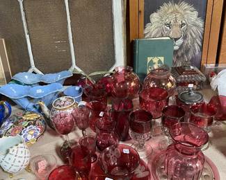 Cranberry glass