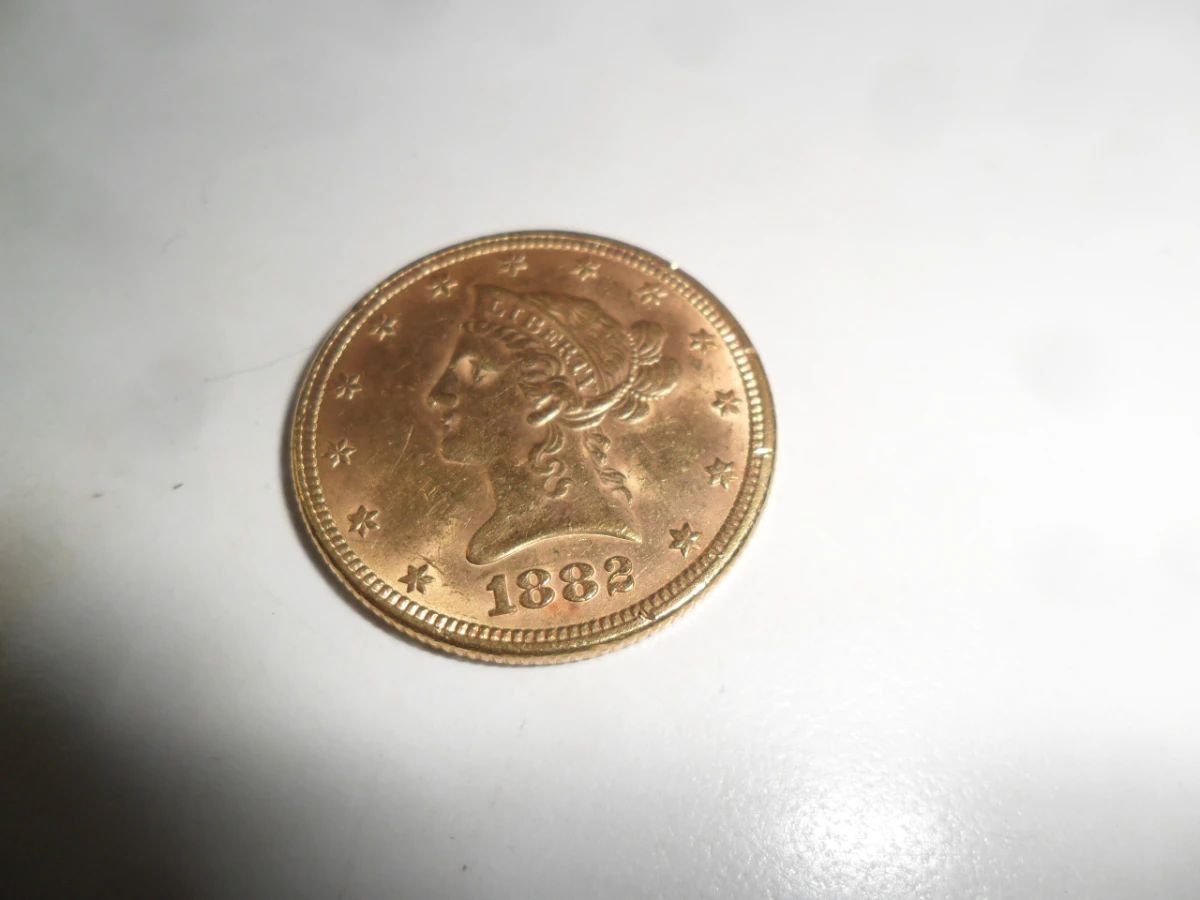1882 Gold Coin