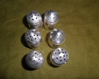 3 Sets of Salt and Pepper