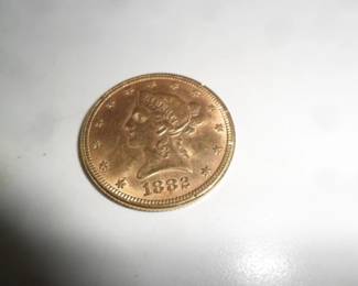 1882 Gold Coin