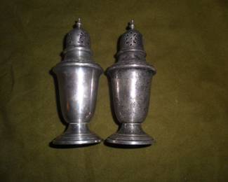 Sterling Silver Salt and Pepper