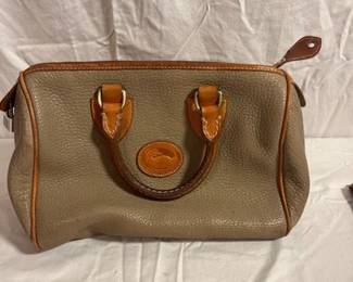 Vintage Dooney  Bourke Leather Satchel, Wallet  Glasses Case PBC...