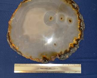 Agate slices