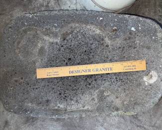 Native American grinding stone