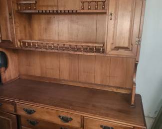 Vintage china hutch