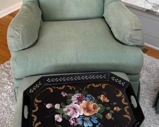 Sherrill Chair & ottoman