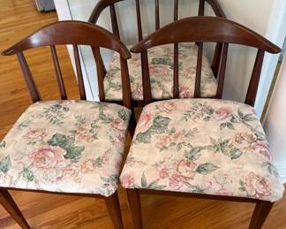 Easy fabric change & these are great chairs