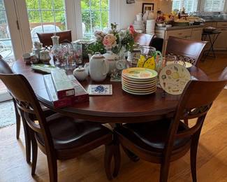 Estate Assortment of Tableware and Kitchenware with Citrus and Floral Motifs