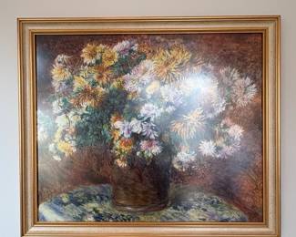 Chrysanthemums in a Vase Print third image