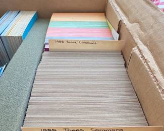 Baseball Card Collection Fleer, Donruss, Topps, Score third image