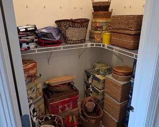 Assorted Household Storage Collection
