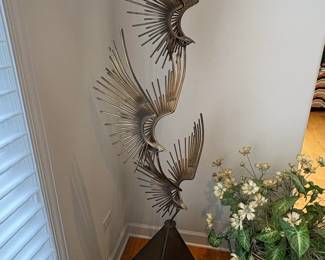 Curtis Jere Birds in Flight Sculpture second image
