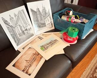Krakw Architectural Prints and Watercolors fourth image