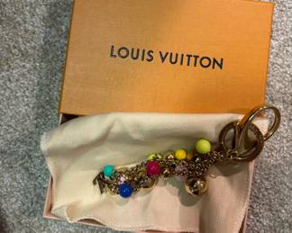 keychain charm for bag Louis V