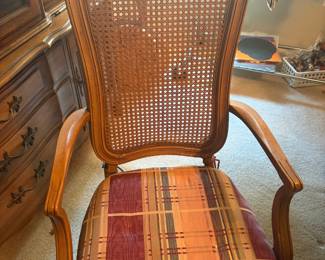 Cane Back Dining Chairs