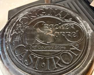 Cracker Barrel Cast Iron Skillet