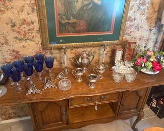 Beautiful Wooden MCM Buffet